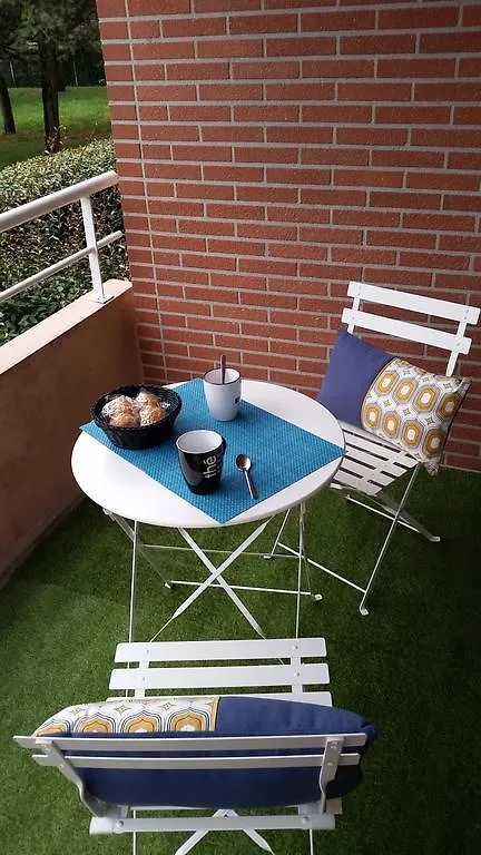 Appartement Contemporain Proche Meteo, Basso Cambo, Edf, Airbus & Thales Toulouse Apartment
